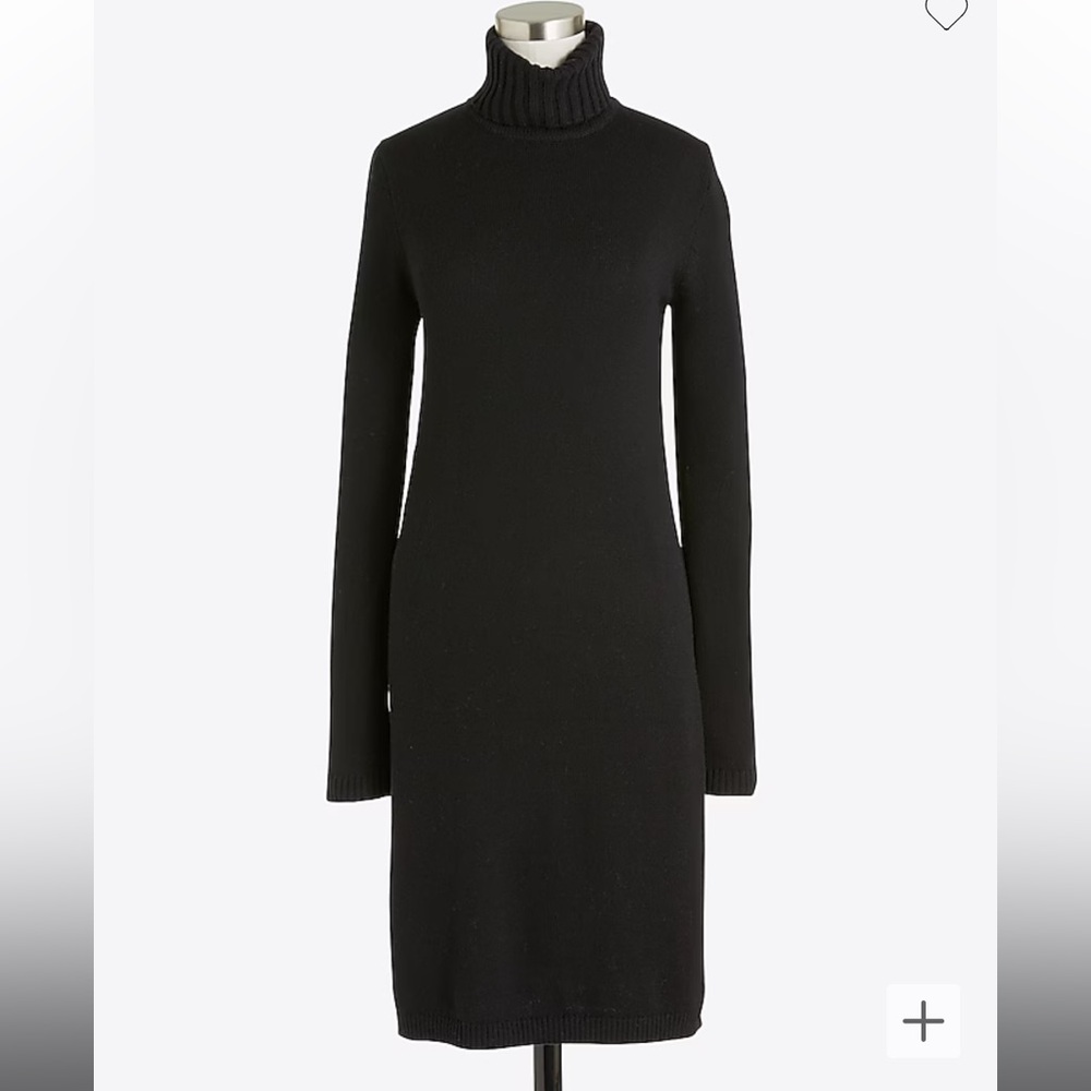 J. Crew wool blend Turtleneck sweater dress NWT XL